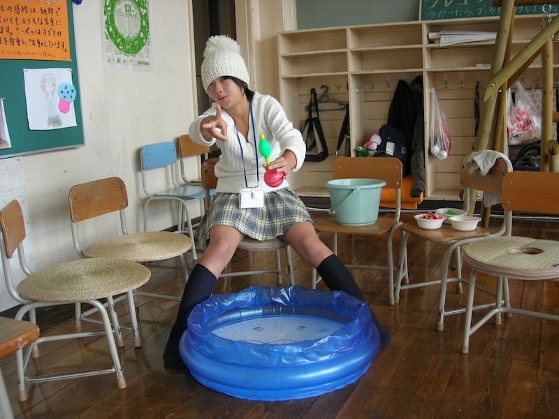 縁日といえば水ヨーヨー