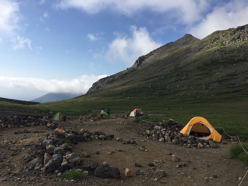 裏旭野営指定地 裏旭野営指定地