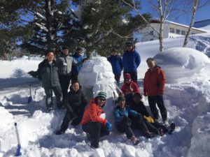 イグルー体験 美瑛町