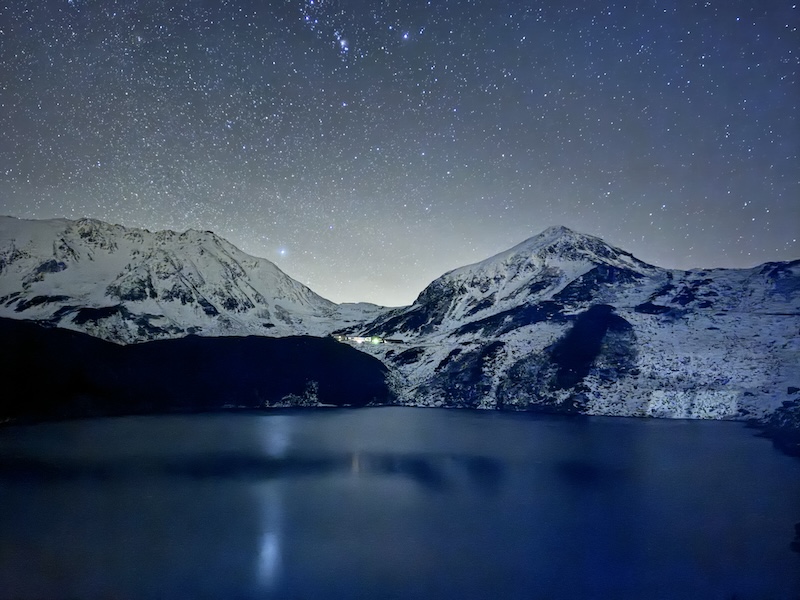 みくりが池 夜景